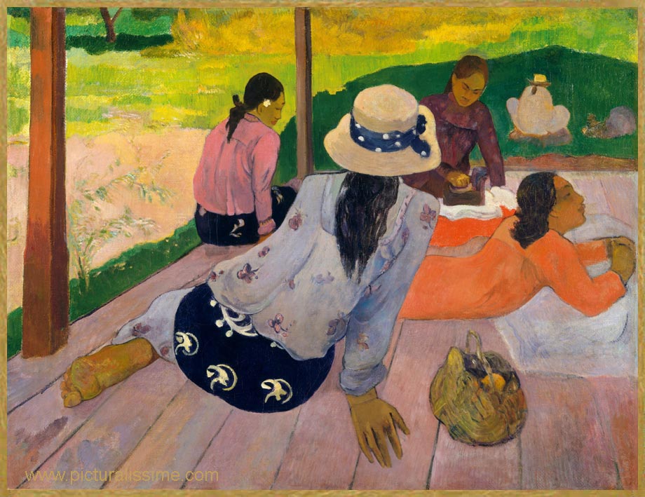 Paul Gauguin La sieste