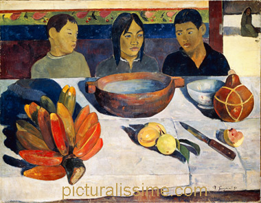 Paul Gauguin le Repas les Bananes