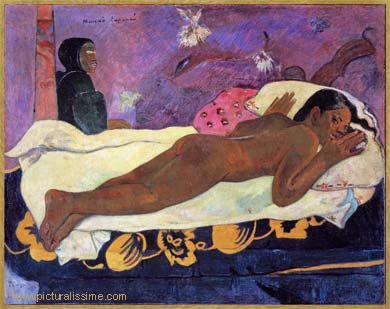 Paul Gauguin Manao Tupapau