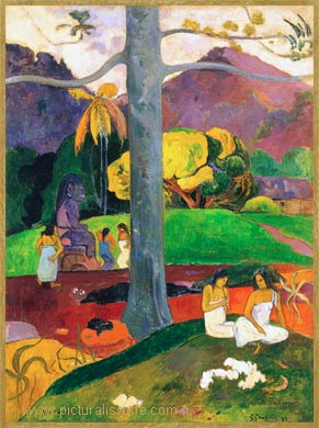 Paul Gauguin mata mua Autrefois