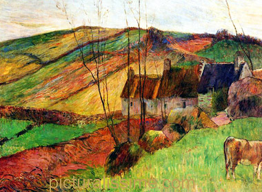 Paul Gauguin mont sainte marguerite