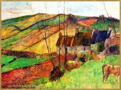 Paul Gauguin mont sainte marguerite