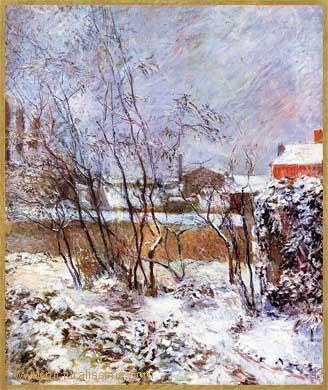 Paul Gauguin Neige rue Carcel