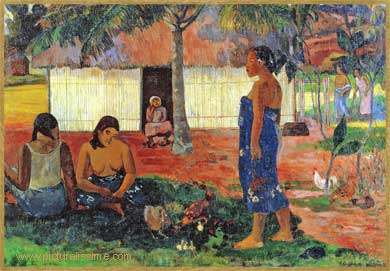 Paul Gauguin No te aha oe riri Pourquoi es-tu fâchée ?