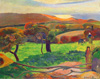Gauguin Les champs au bord de la mer