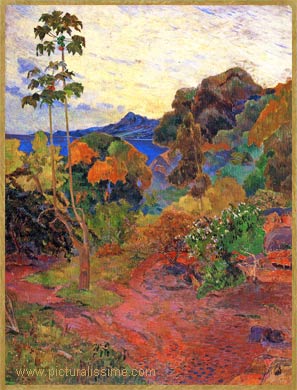 Paul Gauguin Paysage Martiniquais