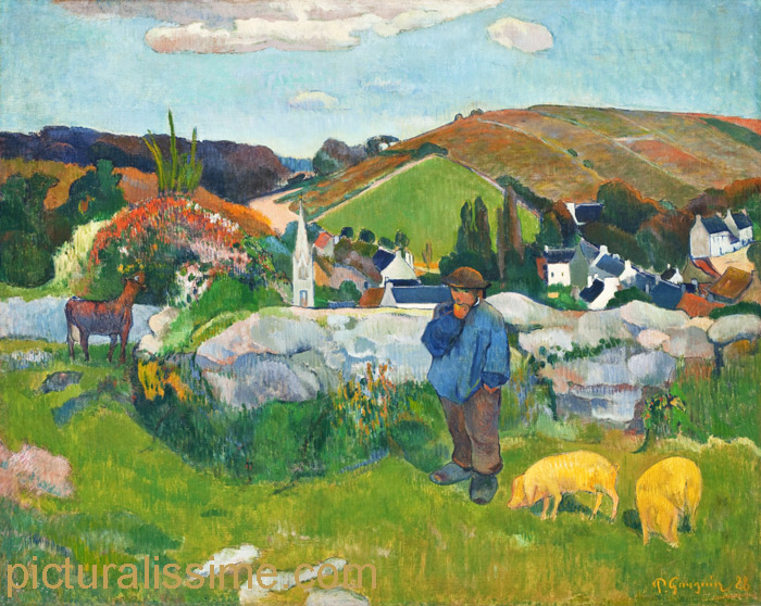 Paul Gauguin Paysan Breton