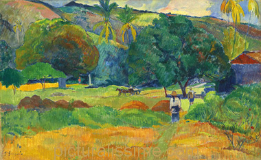 Paul Gauguin La Petite vallée ou Le Vallon