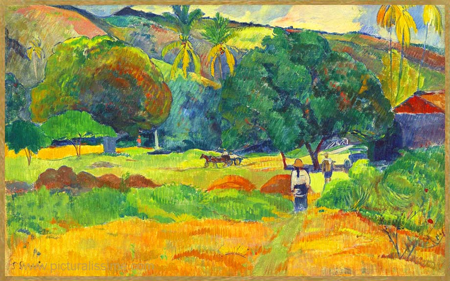 Paul Gauguin La Petite vallée ou Le Vallon