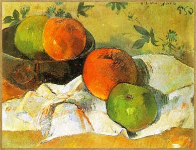 Paul Gauguin Pommes et Bol