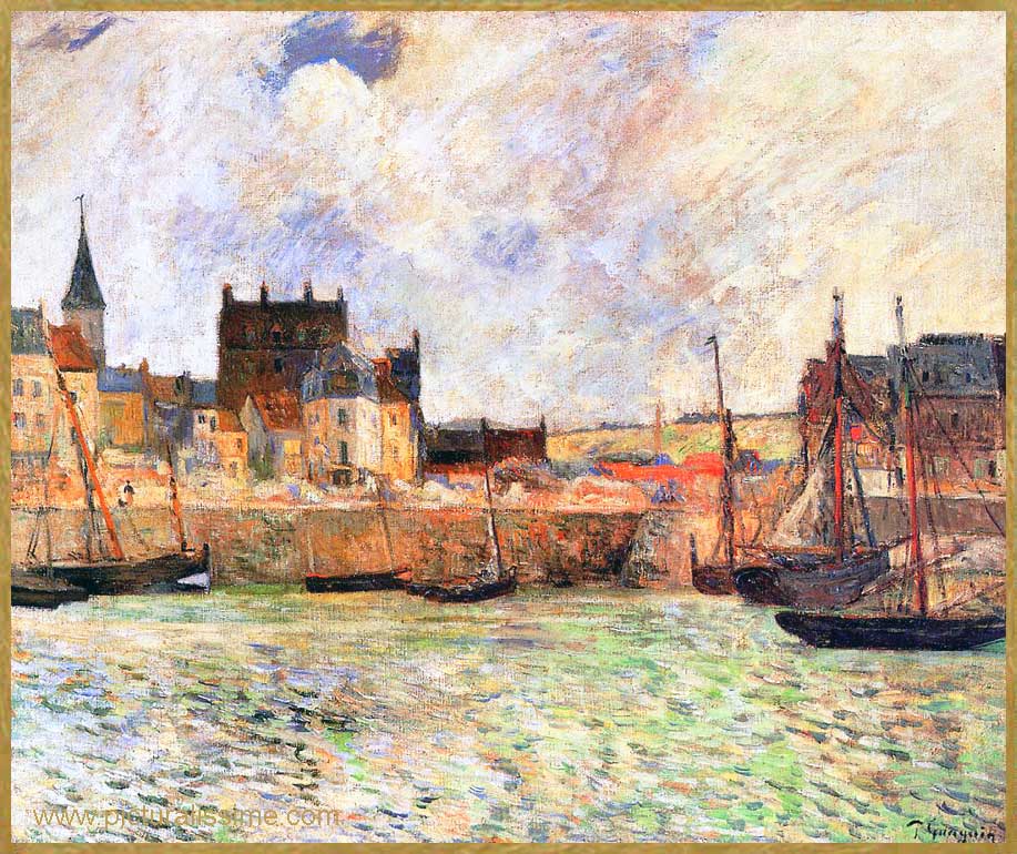 Paul Gauguin le port de Dieppe