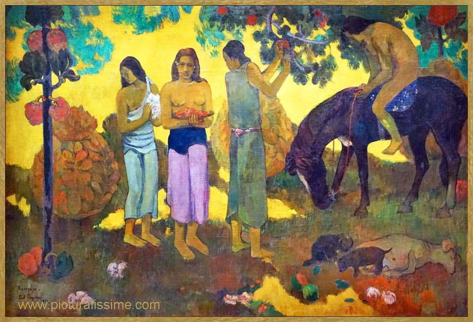 Paul Gauguin Rupe Rupe la cueillette des fruits