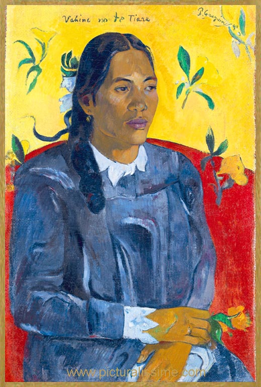 Paul Gauguin Vahine no te tiare femme à la fleur