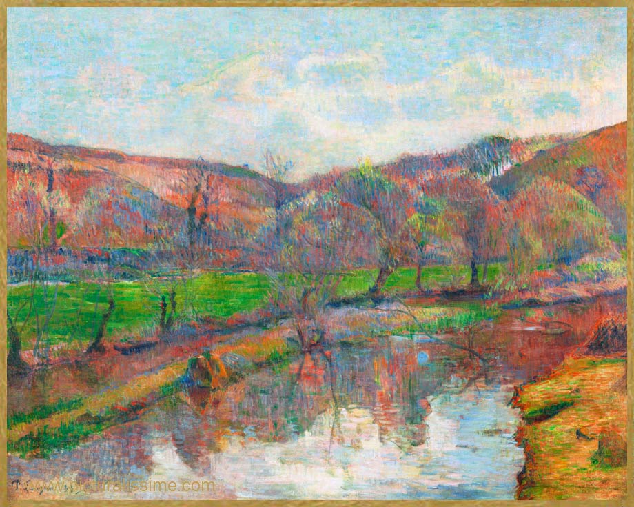 Paul Gauguin la Vallée de l'Aven