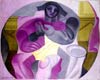Juan Gris Arlequin assis