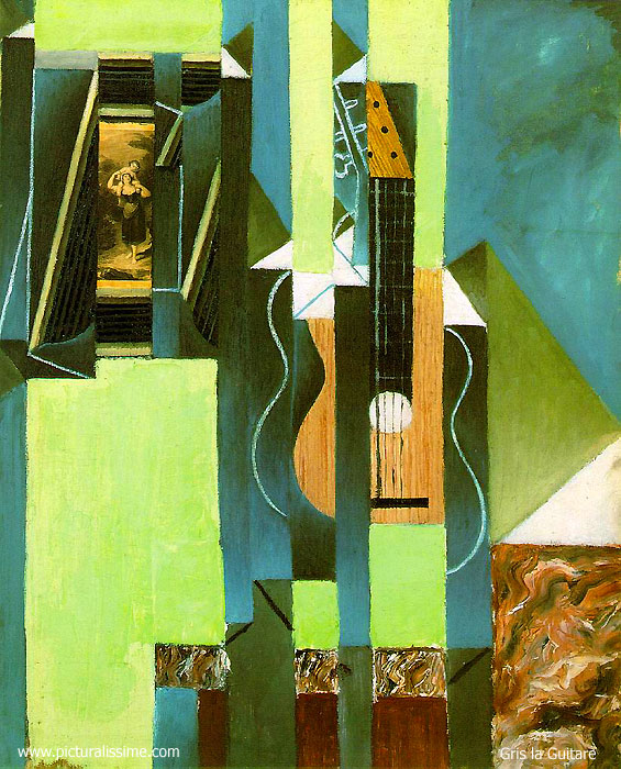 Copie Reproduction Gris la Guitare