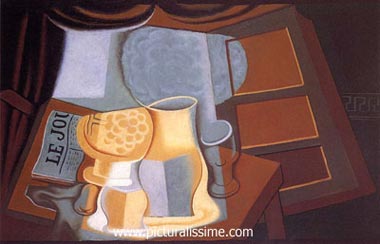 Juan Gris Table devant la fenetecirc;tre