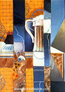 Juan Gris Verre et Cartes