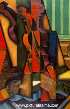 Juan Gris Violon et Guitare