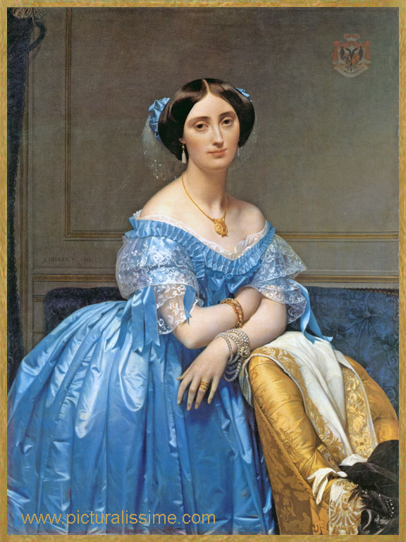 Ingres la Princesse Albert de Brogli