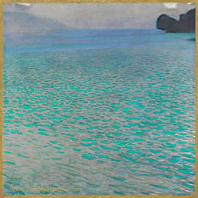Copie Reproduction de Klimt Attersee