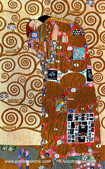 Copie Reproduction de Klimt Accomplissement
