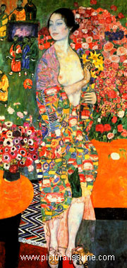 Gustav Klimt la Danseuse