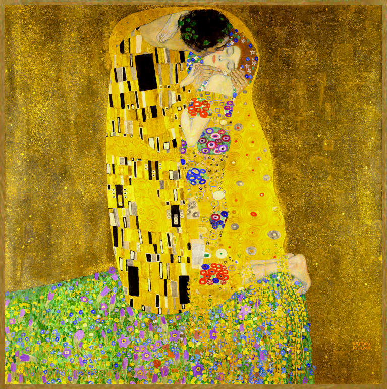 Gustav Klimt Le Baiser