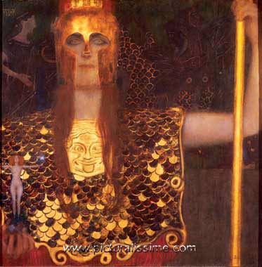 Gustav Klimt Pallas Athénée