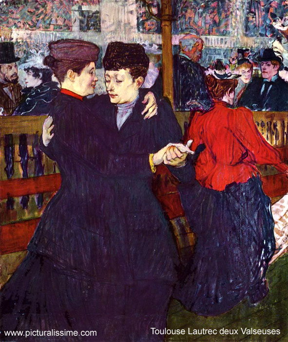 Toulouse Lautrec deux Valseuses