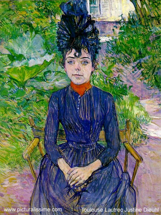 Toulouse Lautrec Justine Dieuhl