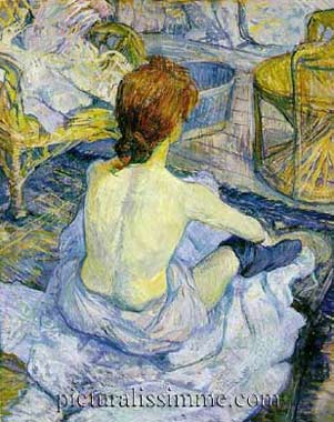 Toulouse Lautrec la Toilette