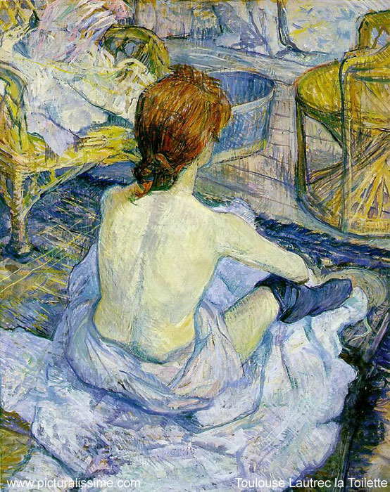 Toulouse Lautrec la Toilette