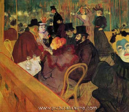 Toulouse Lautrec au Moulin Rouge