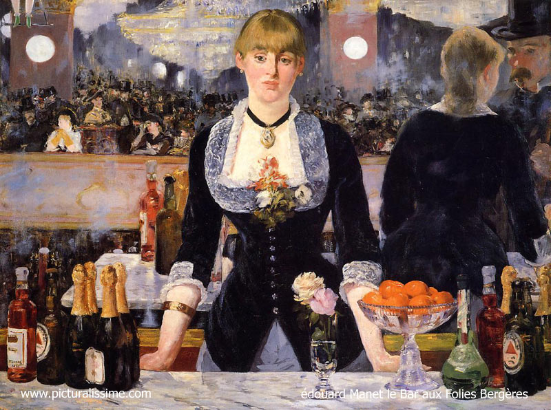 édouard Manet le Bar aux Folies Bergères