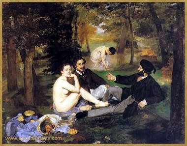 édouard Manet le déjeuner sur l'herbe