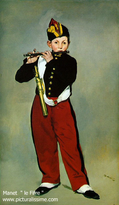 &eacute;douard Manet le Fifre