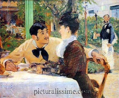 édouard Manet chez le père Lathuille