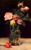 roses dans un vase