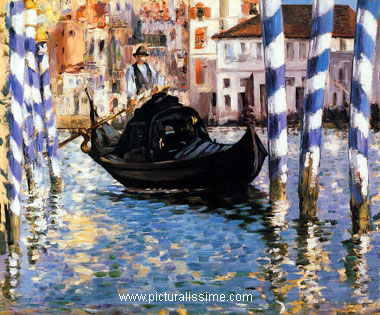 édouard Manet le grand canal à venise