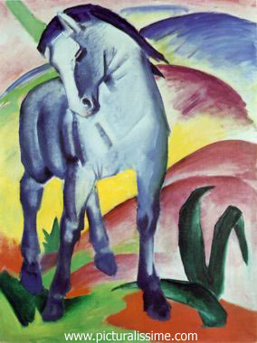 Franz Marc Cheval bleu