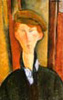 Modigliani Jeune homme etagrave; la Casquette