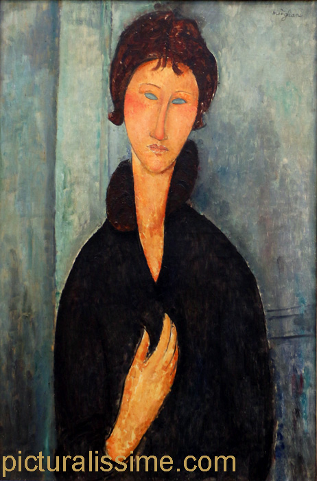 Modigliani La Femme aux yeux bleus