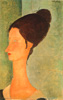 Modigliani Jeanne Hébuterne de profil