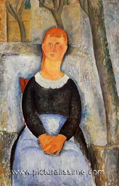 Amedeo Modigliani la jolie épicière