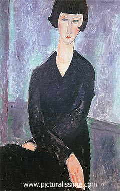 Modigliani La Robe noire