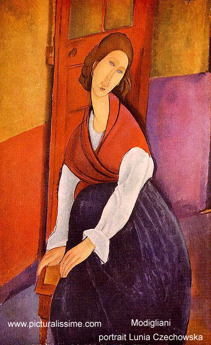 Modigliani Portrait de Lunia Czechowask Assise
