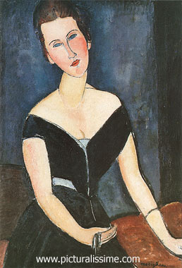 Modigliani Madame Georges Van Muyden