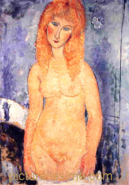 Amedeo Modigliani Nu Blond