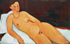 Modigliani Nu au Collier de Corail